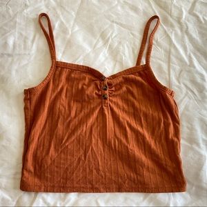 TopShop Orange Tank